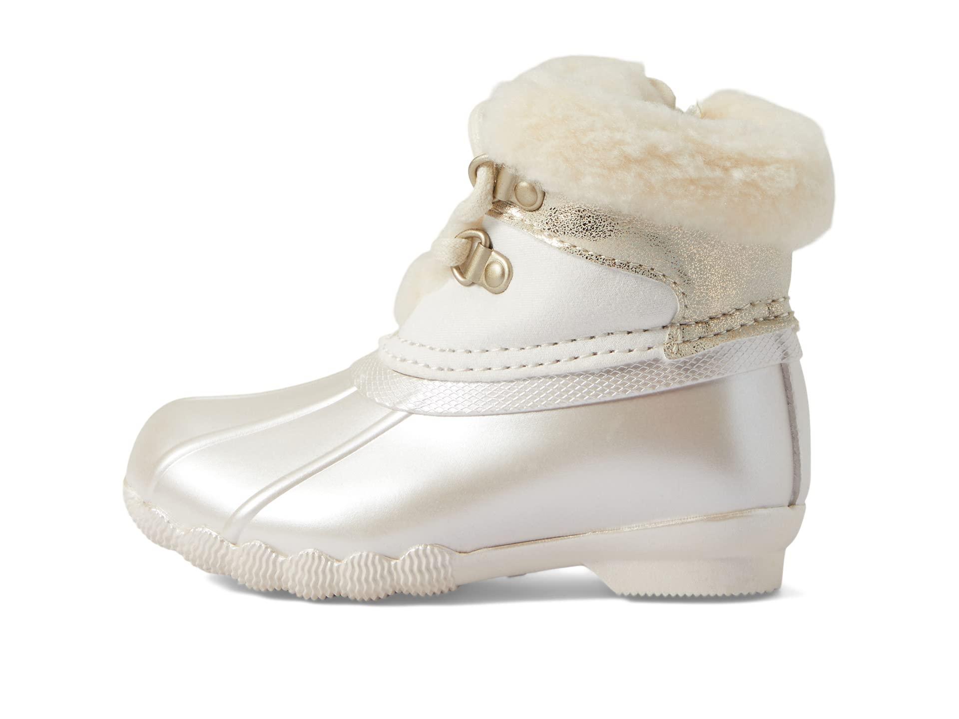 Sperry Top-Sider Alpine Saltwater Jr Snow Boot in White | Lyst