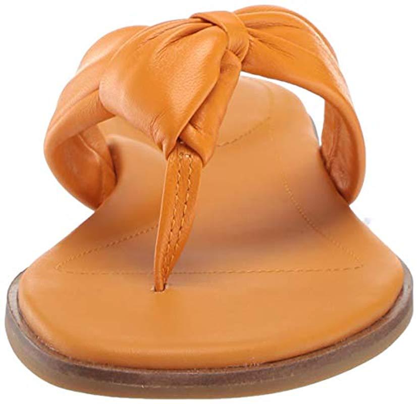 Taryn Rose Womens Karissa Slide Sandal 9.5 M M US Marigold