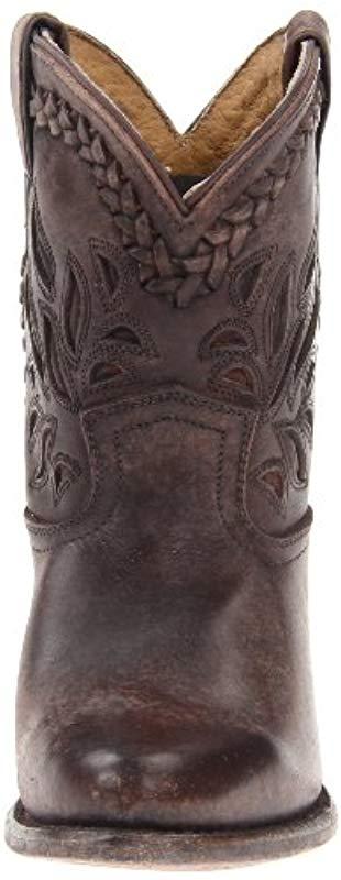 frye wyatt overlay short boot