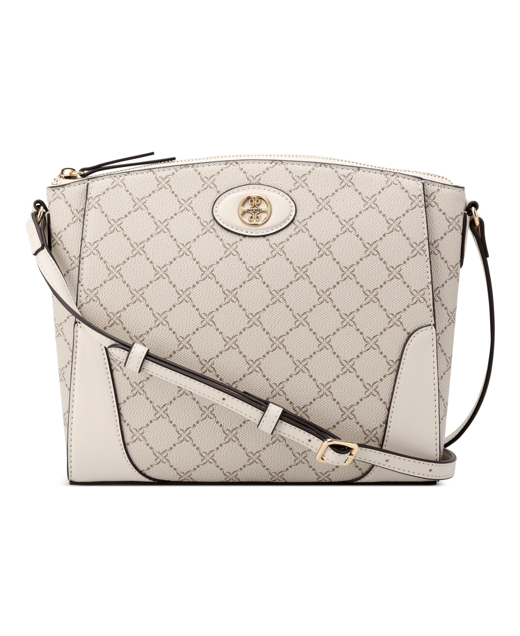 Nine West Innes Top Zipper Crossbody Bag in Gray Lyst