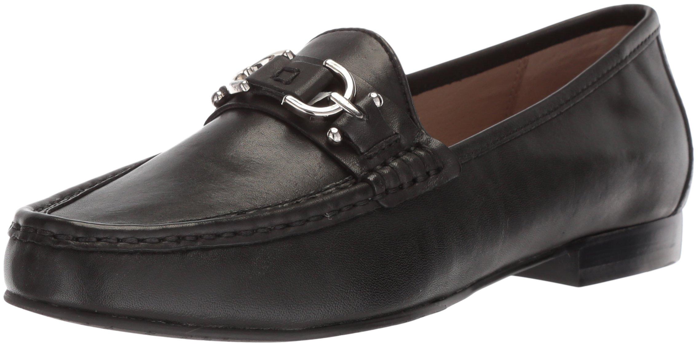 Donald J Pliner Leather Suzy Loafer Flat In Black Lyst 