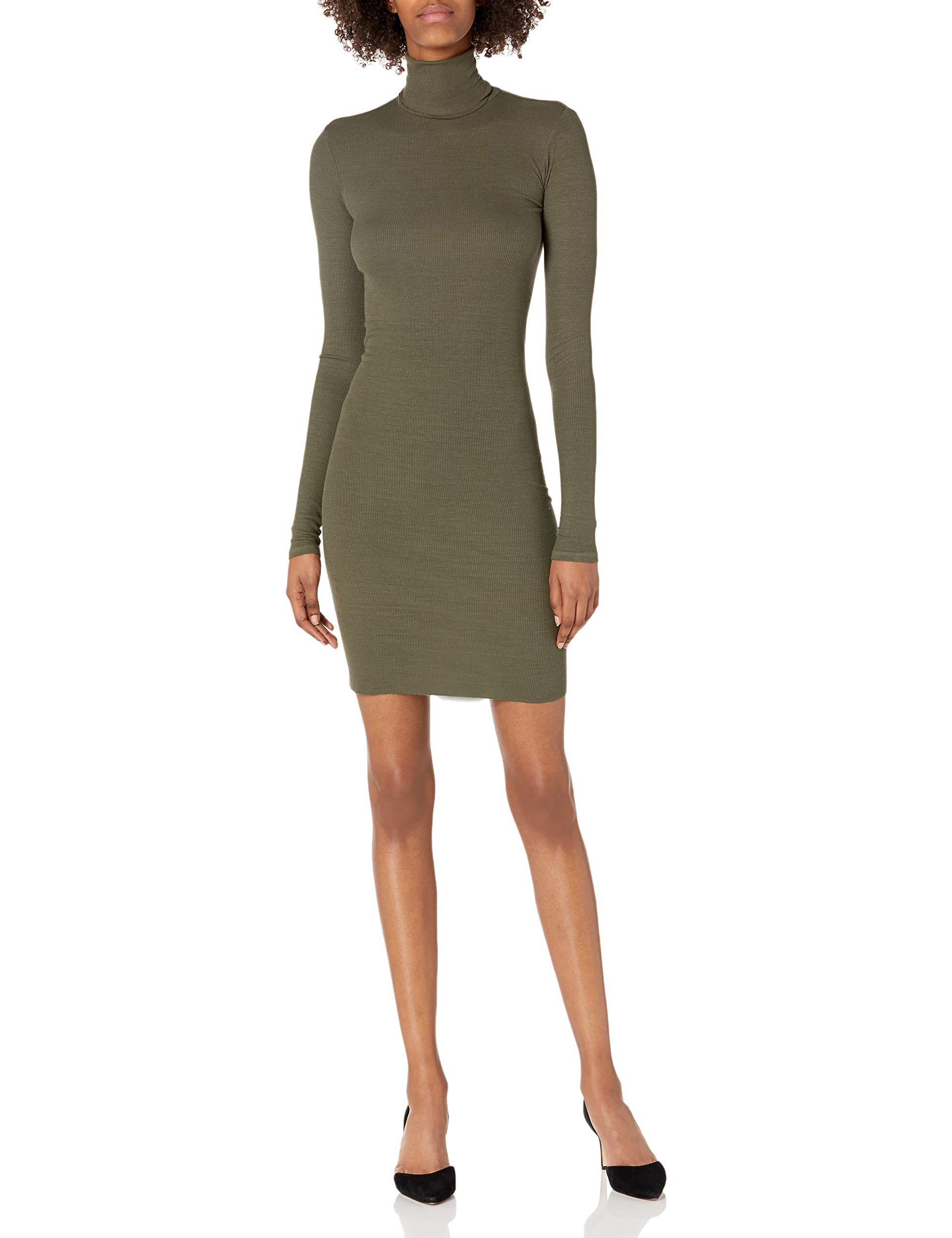 enza costa turtleneck dress