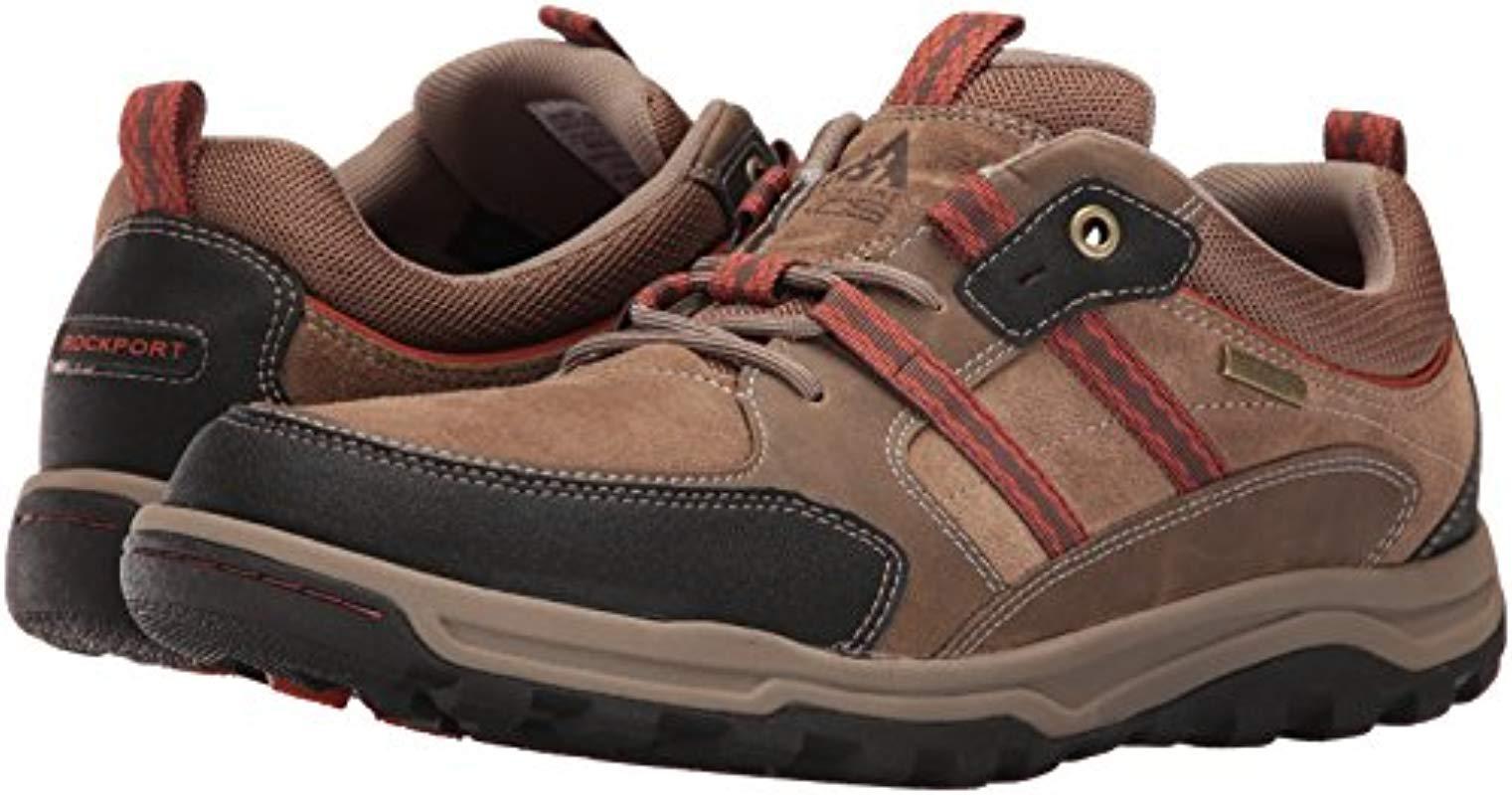 rockport trail technique waterproof oxford walking shoe