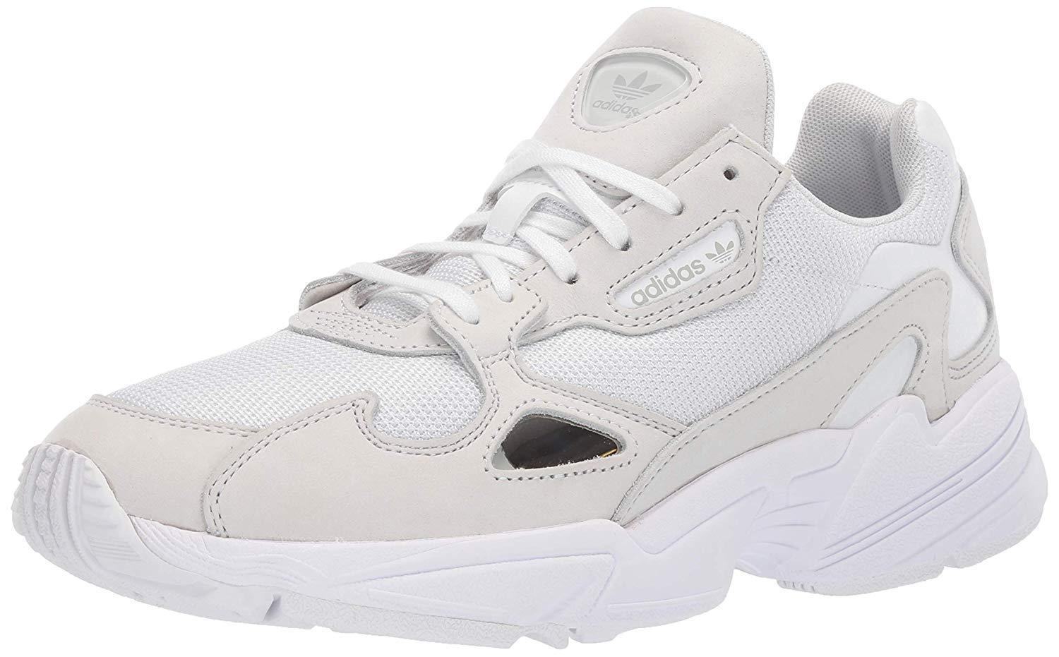 adidas Originals Suede Falcon in White/White/Crystal White (White) - Save  58% - Lyst