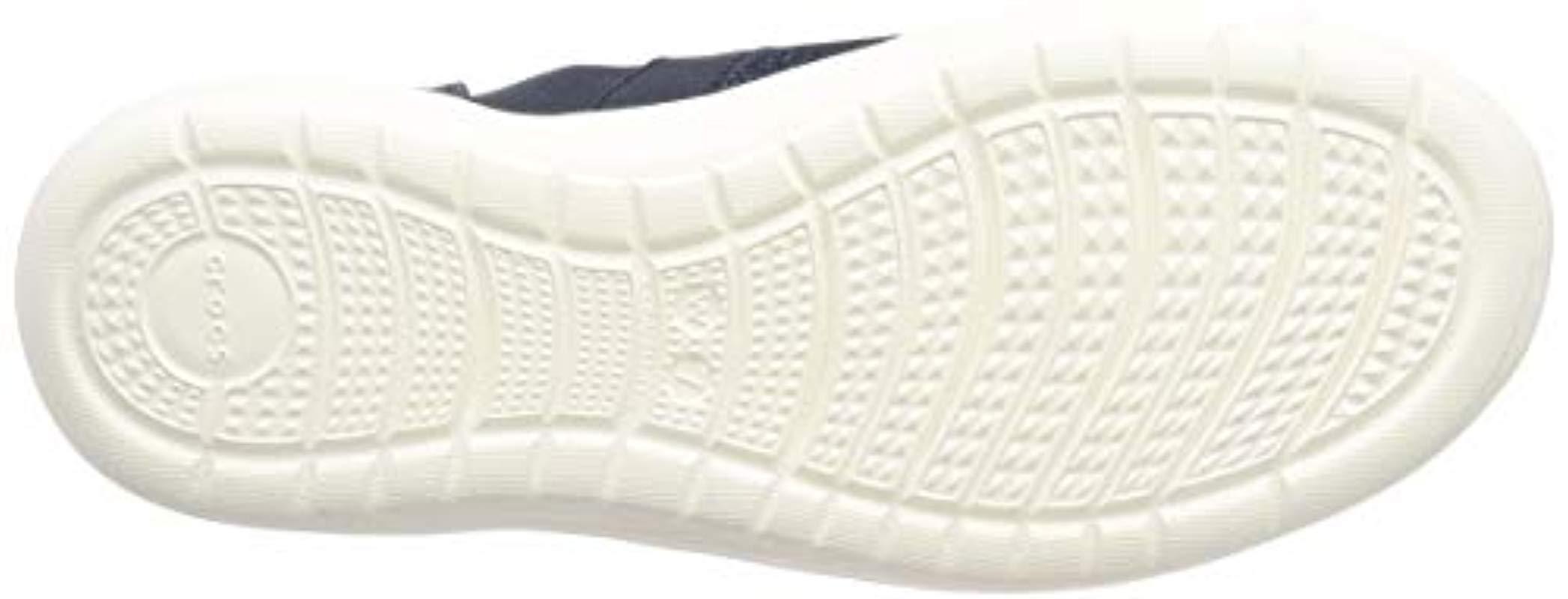 Crocs™ Reviva Slip On Sneakers in Navy/White (Blue) | Lyst