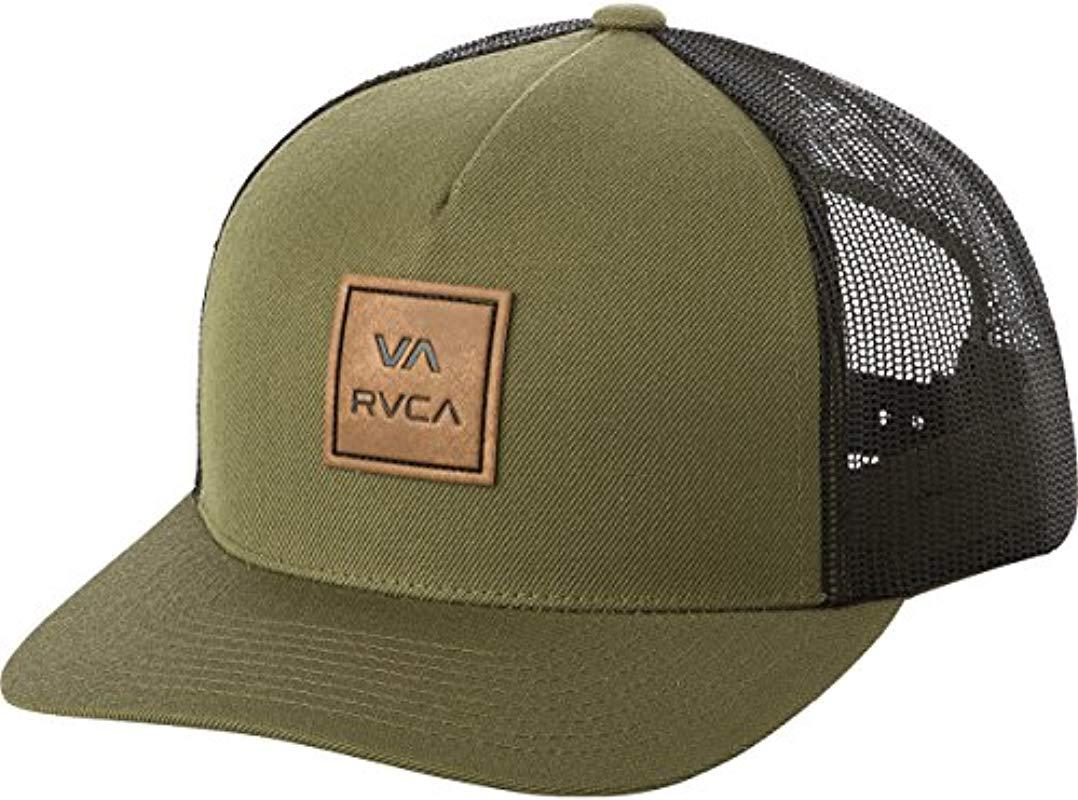 va all the way curved brim trucker hat