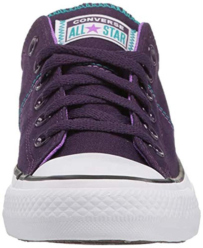 Converse Canvas Chuck Taylor All Star Madison Low Top Sneaker in Grand  Purple/White/Black (Purple) | Lyst