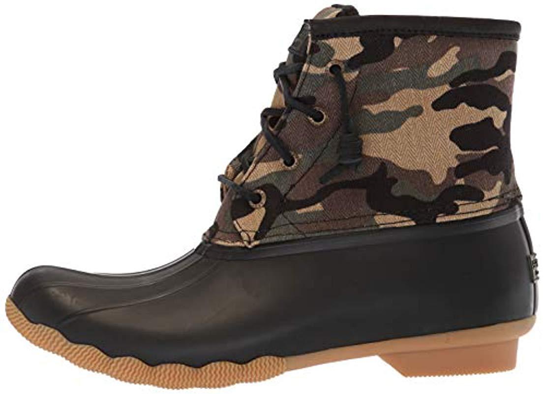 camo sperry duck boots