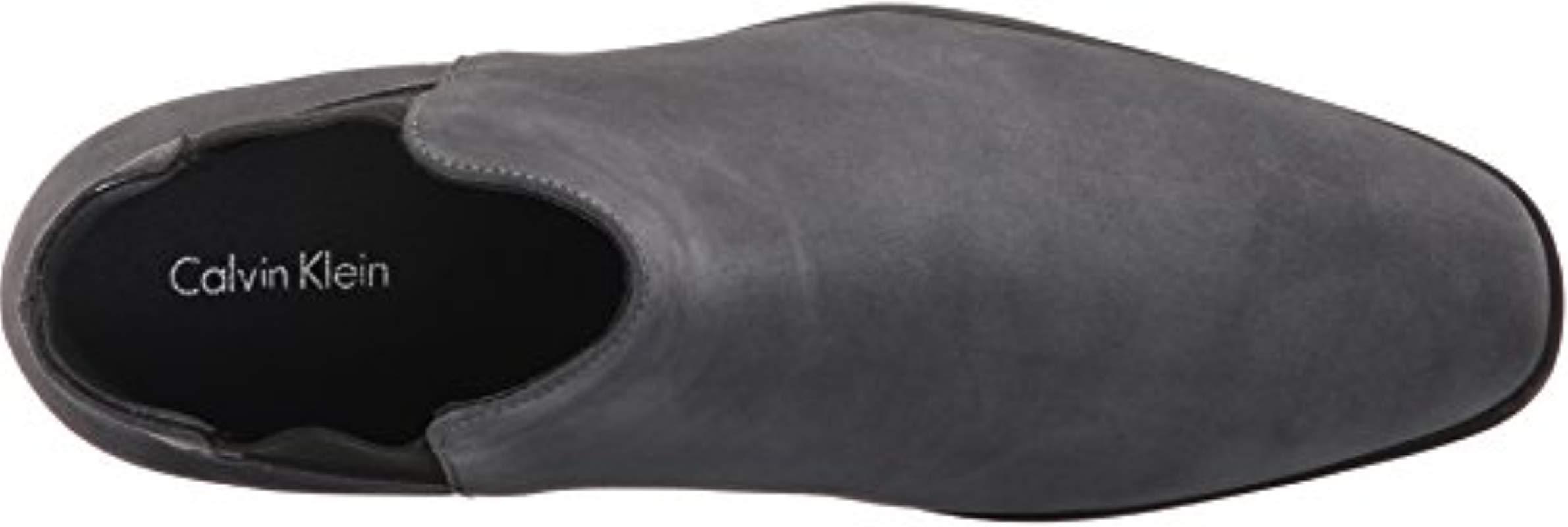 calvin klein men's larry ankle bootie