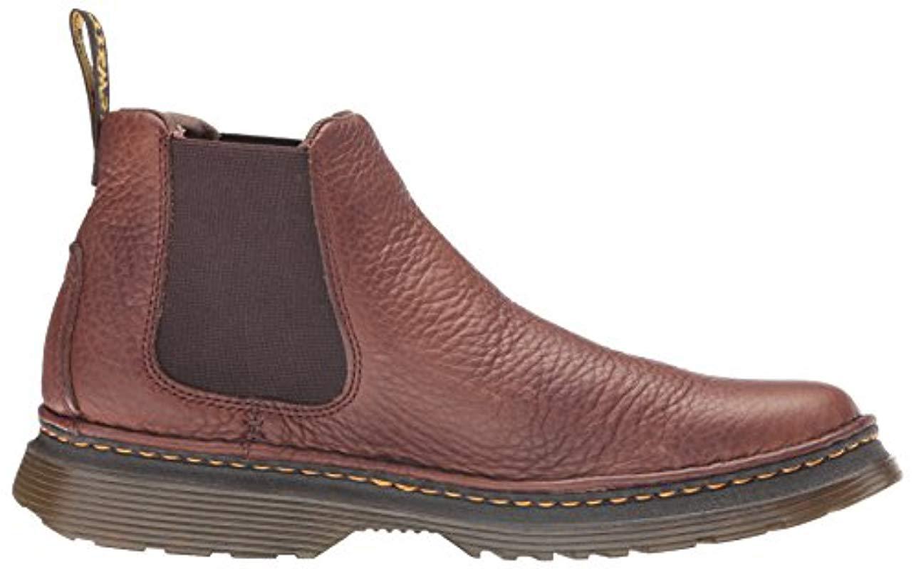 Dr. Martens Leather S Oakford Oakford in Dark Brown (Brown) for Men - Lyst