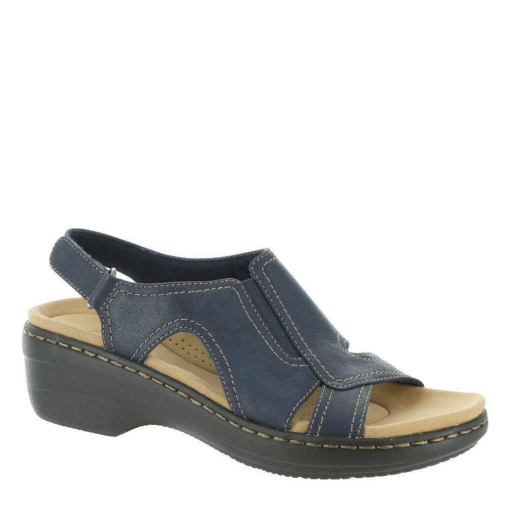 Clarks Women's Merliah Opal Heeled Sandal - Adjustable Straps, Arch Support, 50mm Heel - View #5