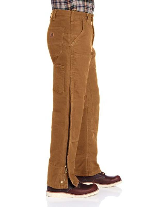 carhartt fleece lined work pants
