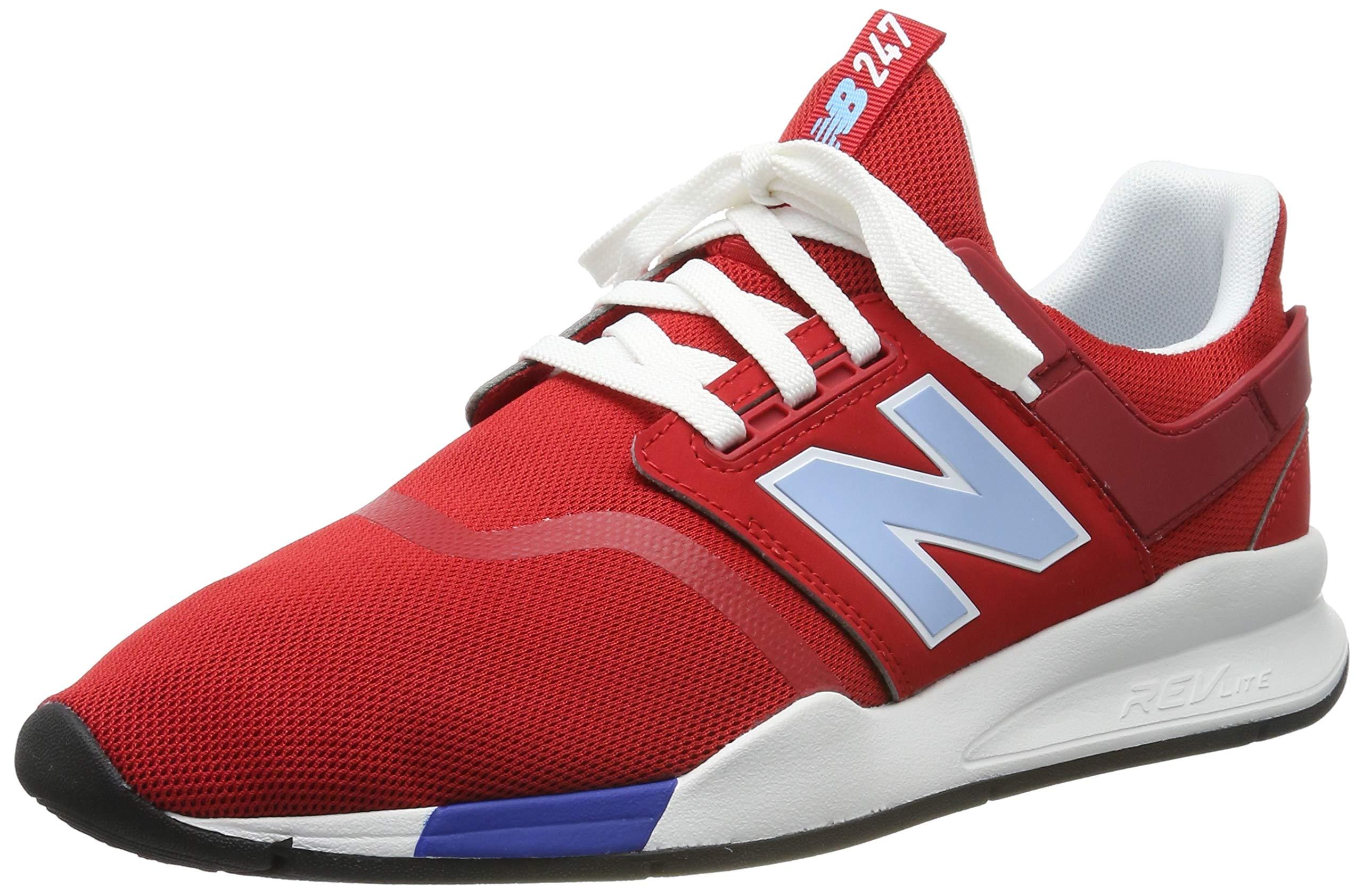 New Balance Leather 247 Deconstructed in Red for Men - Save 27% | Lyst