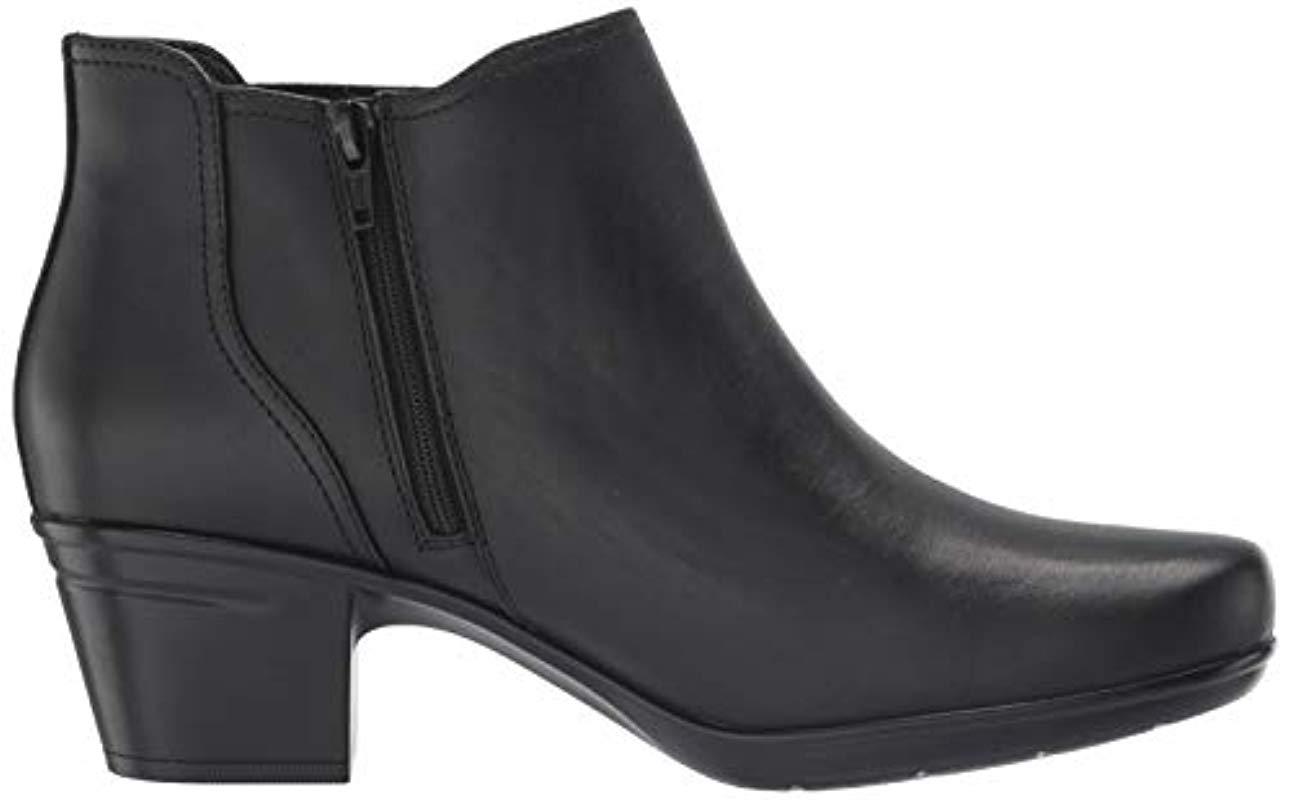 clarks emslie twist women's high heel ankle boots
