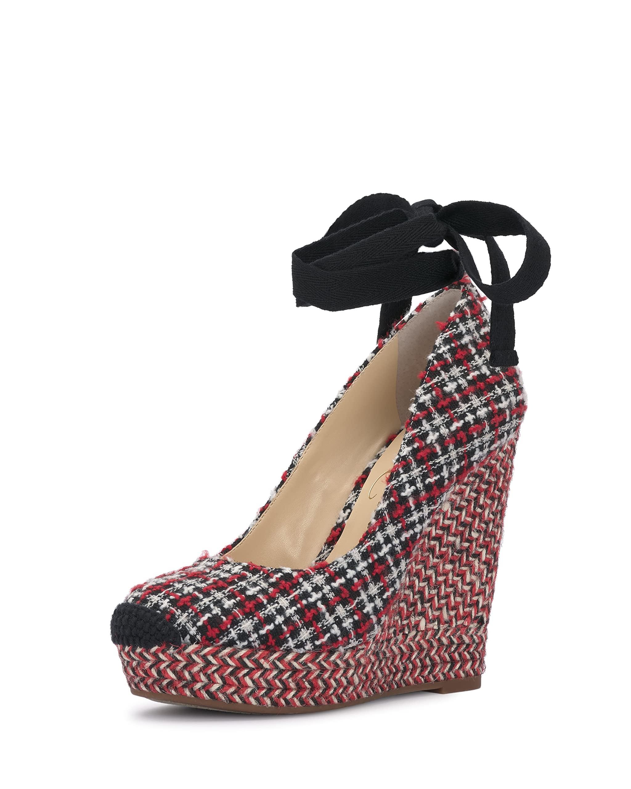 Jessica Simpson Zexie Espadrille Wedge Sandal in Pink | Lyst