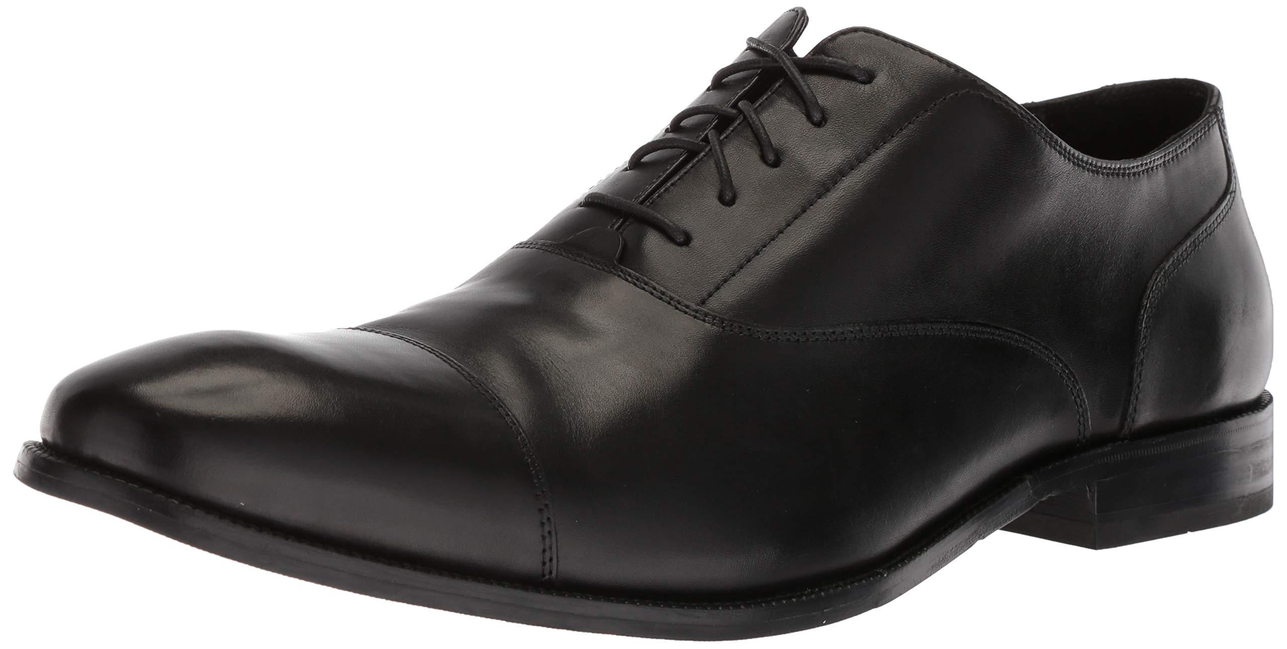 cole haan watson black cap toe oxfords
