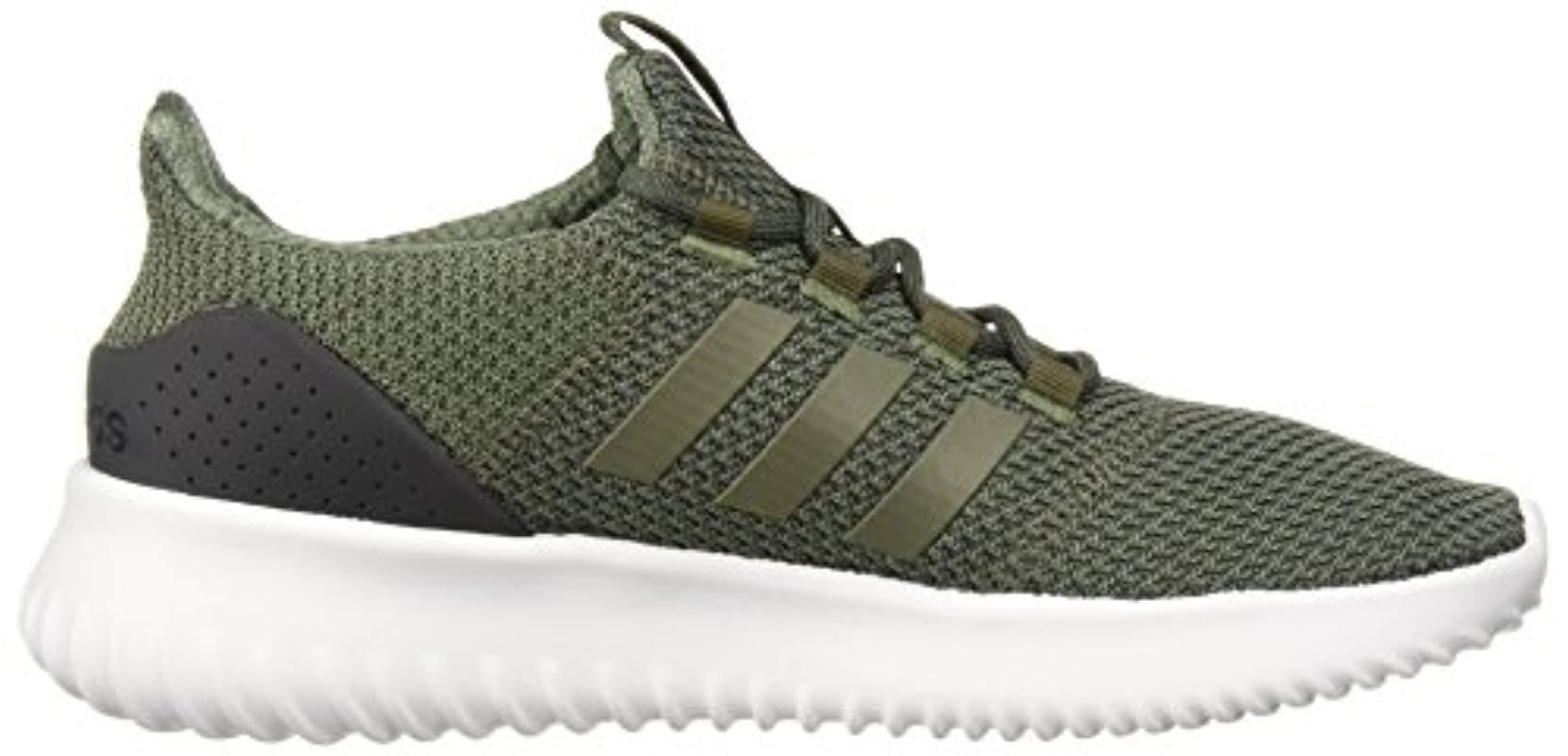 adidas Cloudfoam Ultimate Running Shoe in Green for Men - Lyst