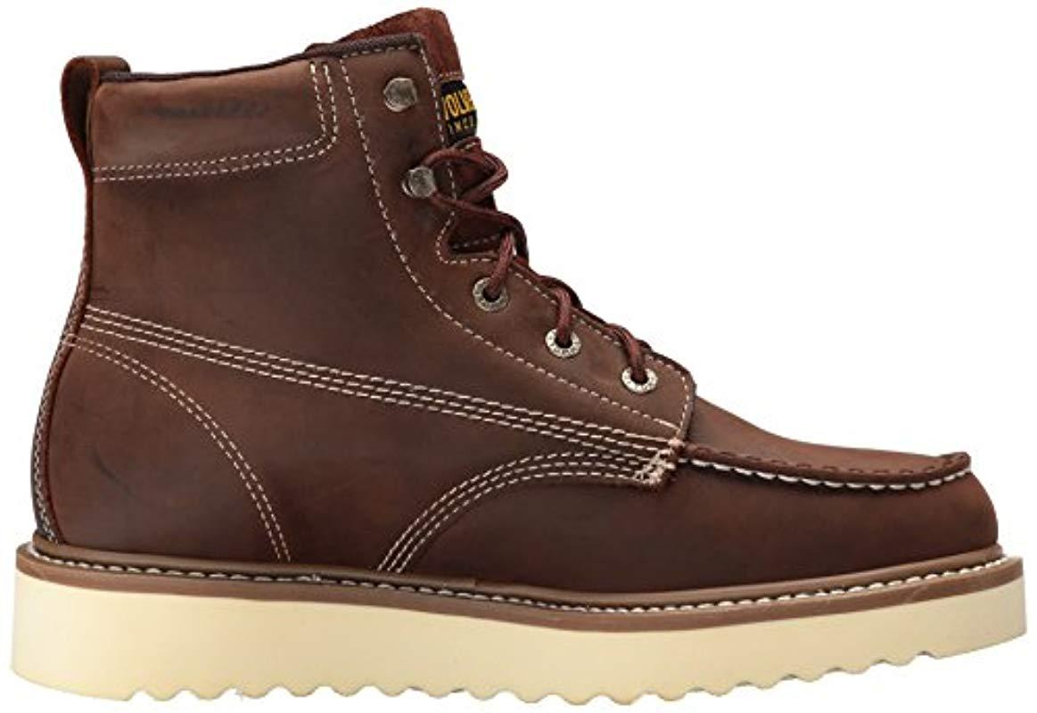 wolverine men's loader 6 wedge boot