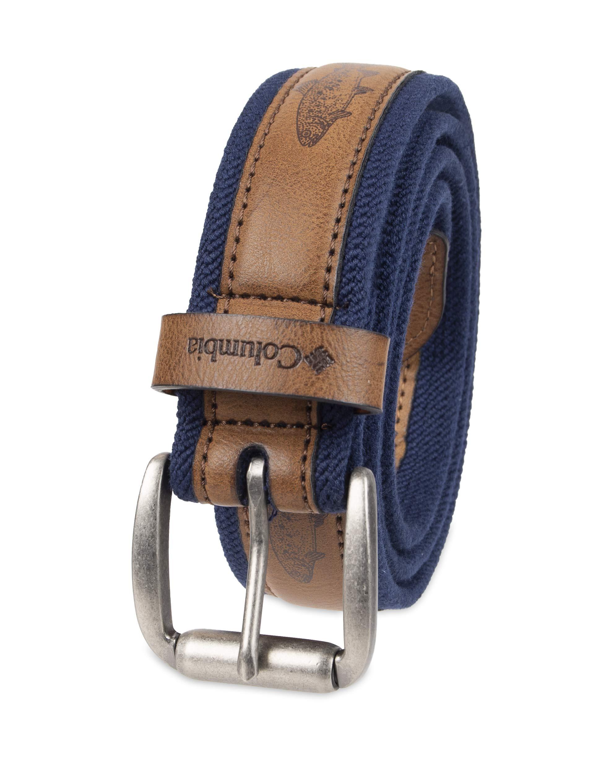 dockers men's casual belt with comfort stretch