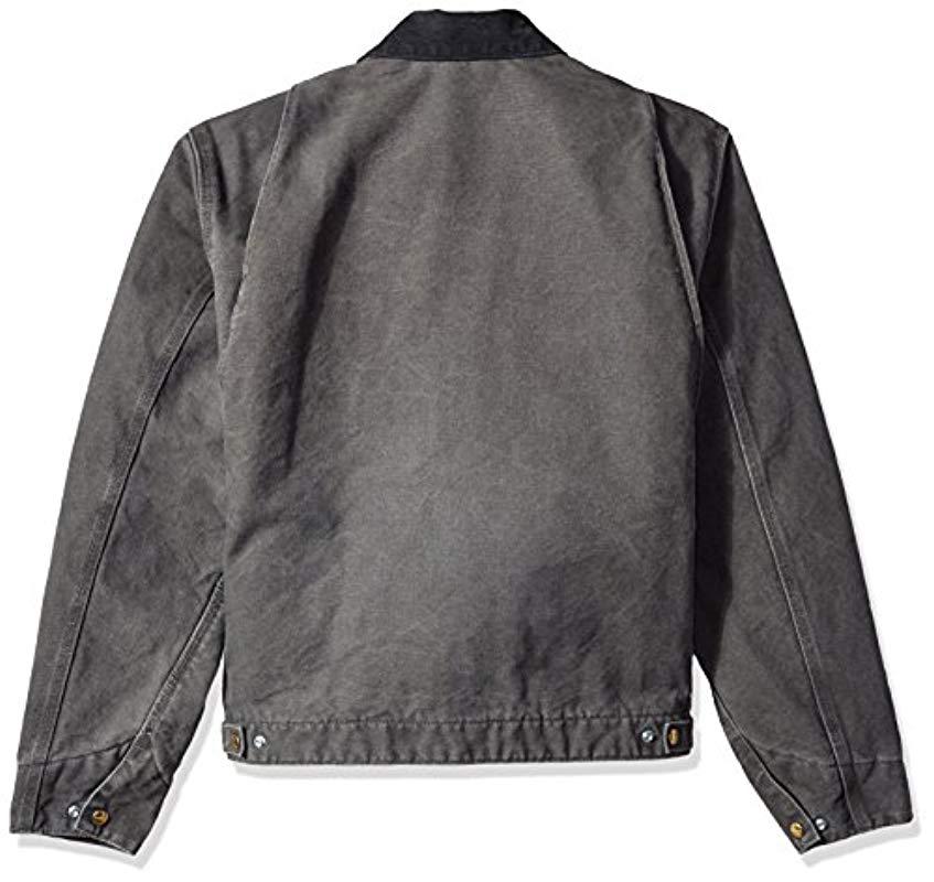 Carhartt Cotton Big & Tall Blanket Lined Sandstone Detroit Jacket J97 ...