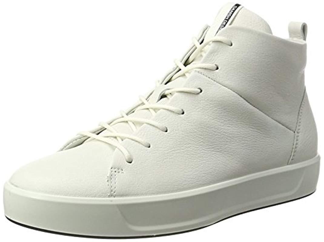 Ecco Leather Soft 8 Ladies 440533 in White | Lyst