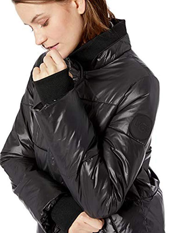 izzie puffer jacket nylon ugg
