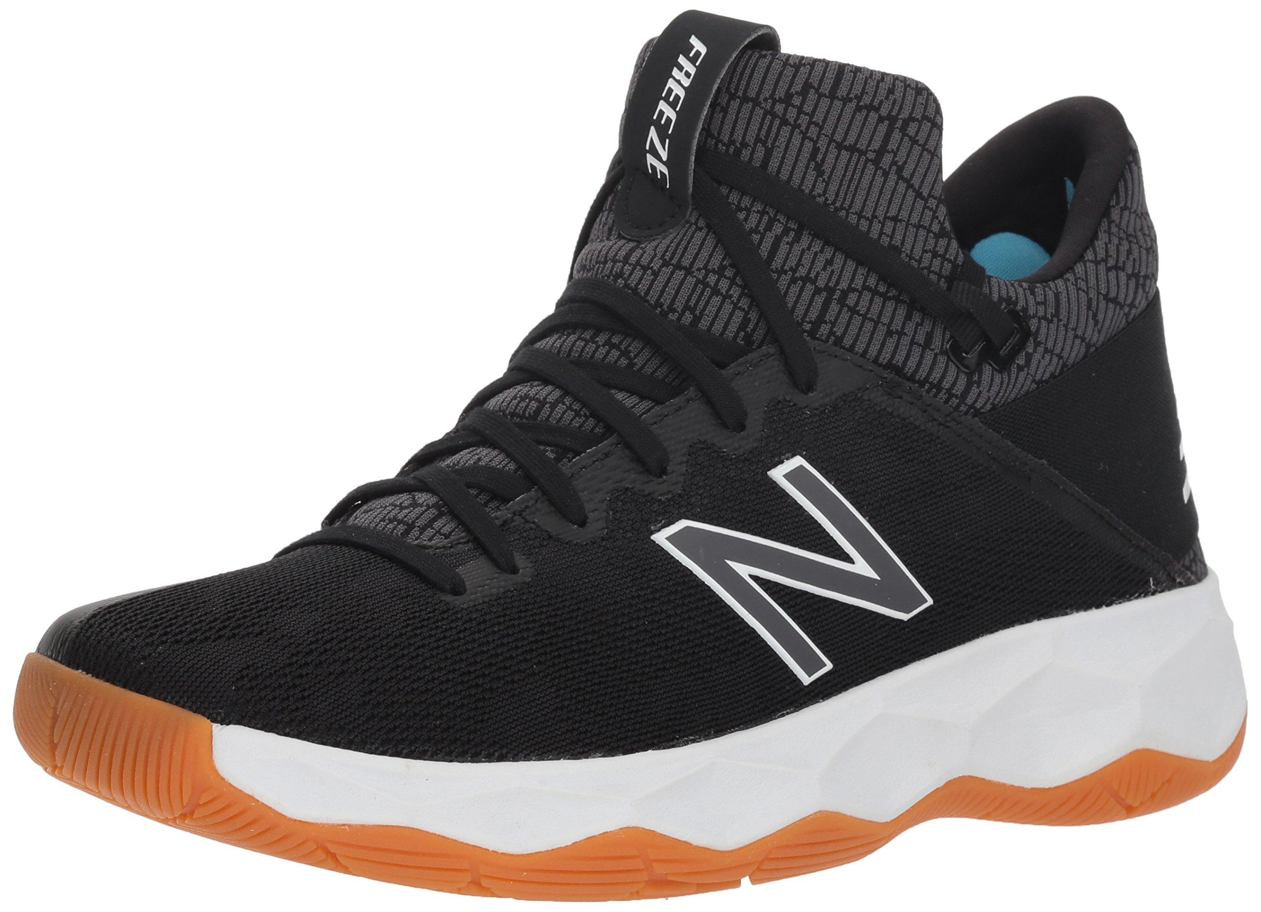 New Balance Rubber Freeze V2 Box Agility Lacrosse Shoe in Black/Grey