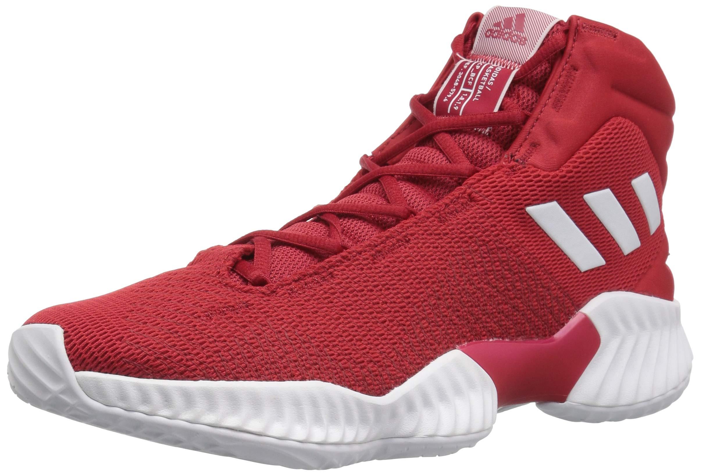 adidas Rubber Pro Bounce 2018 Basketball Shoe in Red for Men ...