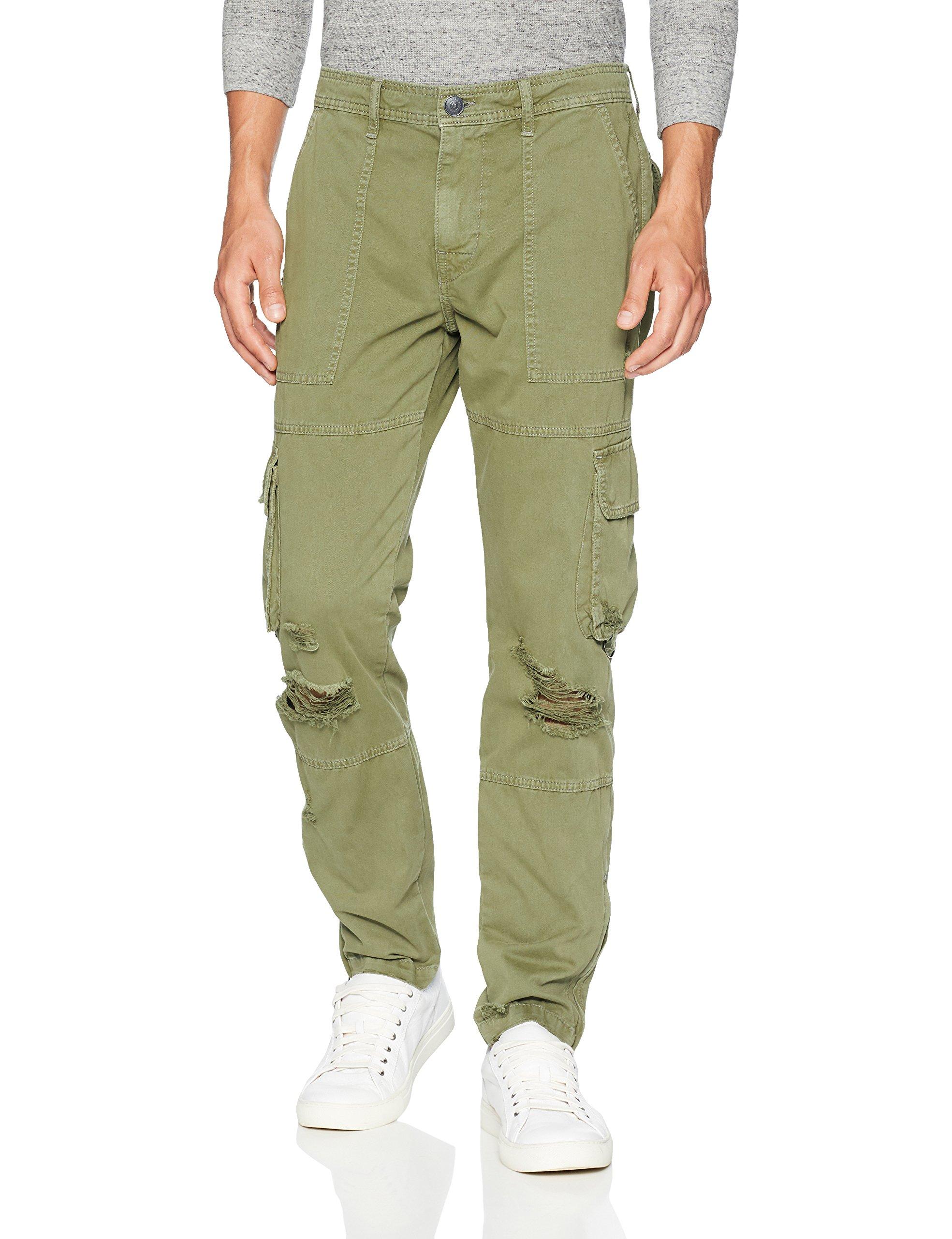 True Religion Military Cargo Pant in Green for Men | Lyst