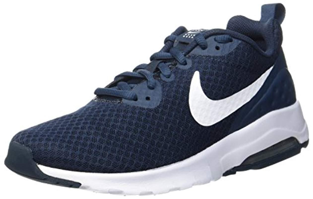 Nike Rubber Air Max Motion Low Cross Trainer in Blue for Men | Lyst