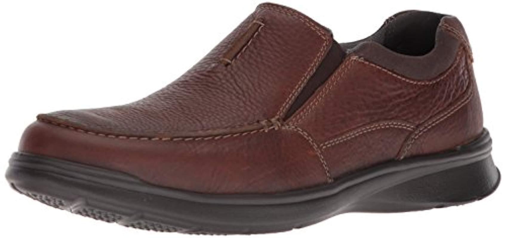 Clarks Leather Cotrell Free Loafers in Tobacco Leather (Brown) for Men ...