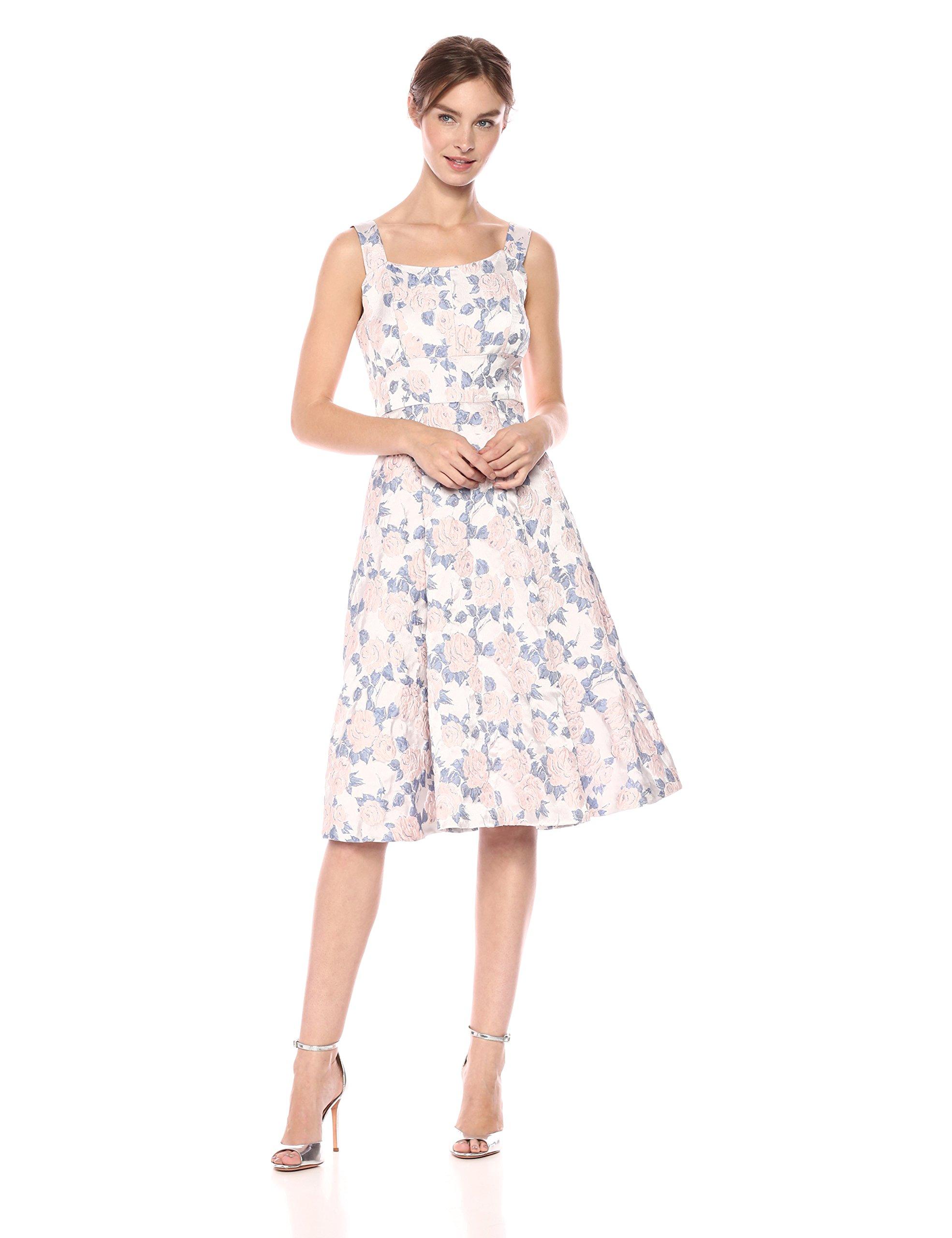 f&f orange pleated dress