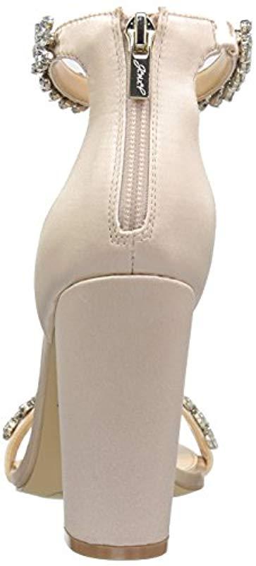 jewel by badgley mischka mayra block heels