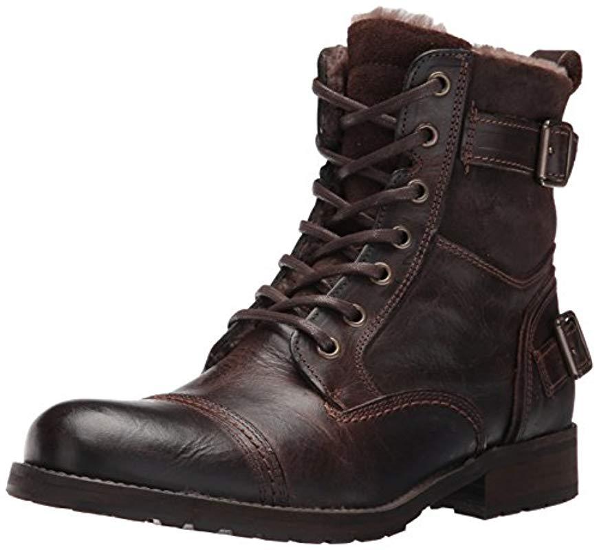 ALDO Gerrade Combat Boot in Brown for Men Lyst