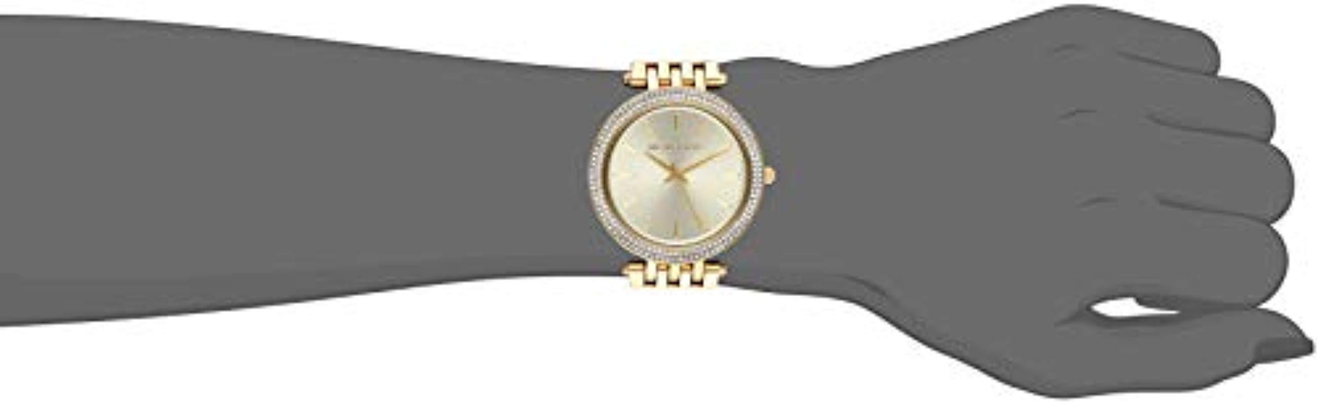 Shining let Opmærksom Michael Kors Mk3191 Darci Watch in Gold (Metallic) - Save 24% - Lyst