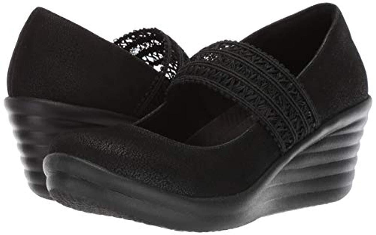 mary jane wedge pump