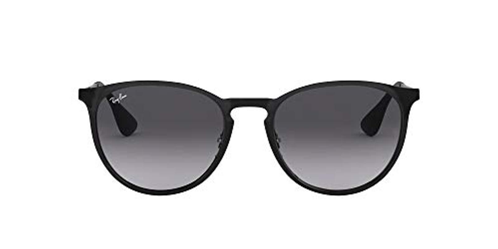 Ray-Ban Synthetic Rb3539 Erika Round Metal Sunglasses, Black/grey Gradient,  54 Mm - Save 43% - Lyst