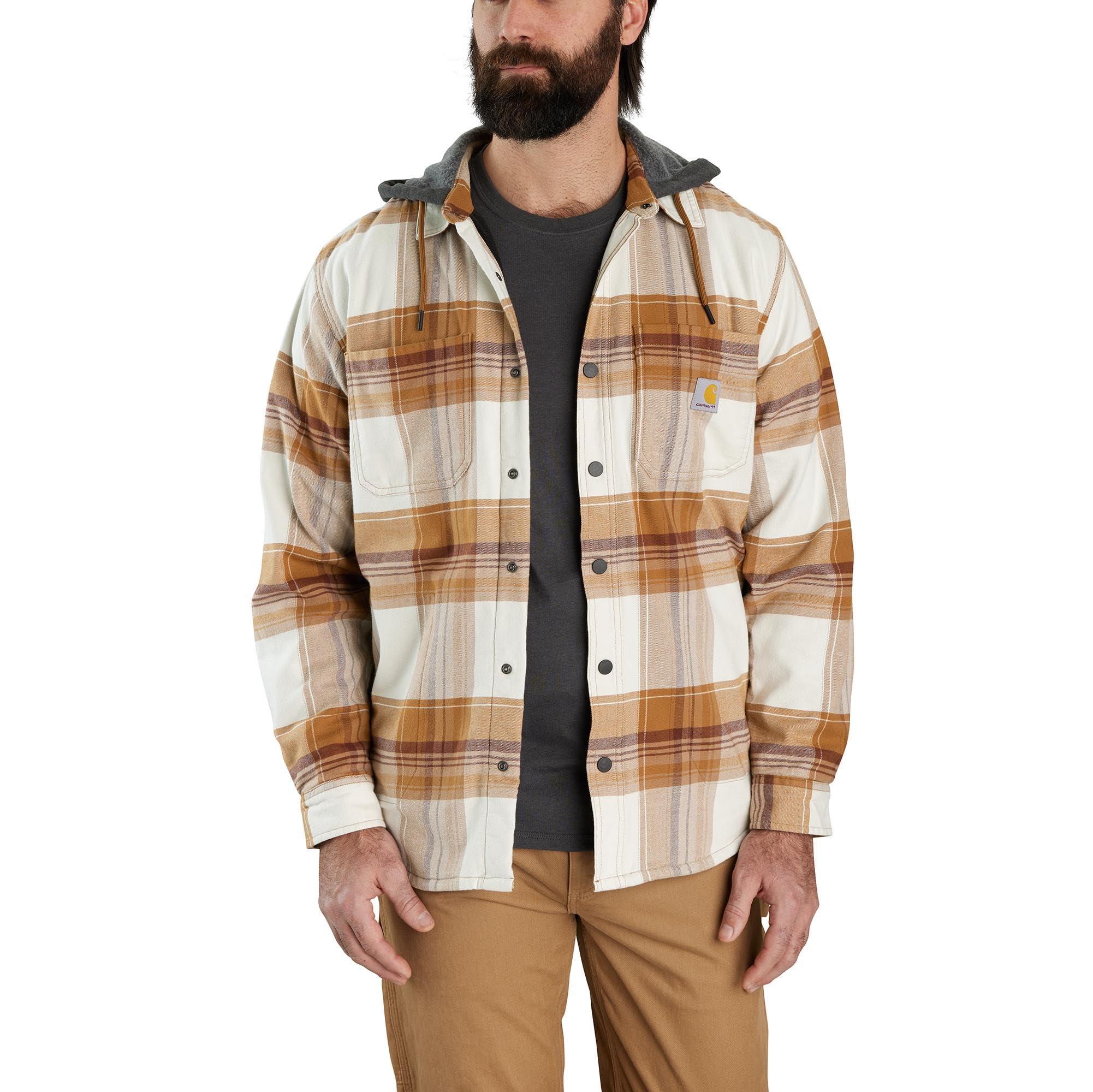 carhartt rugged flex fleece lined jacket