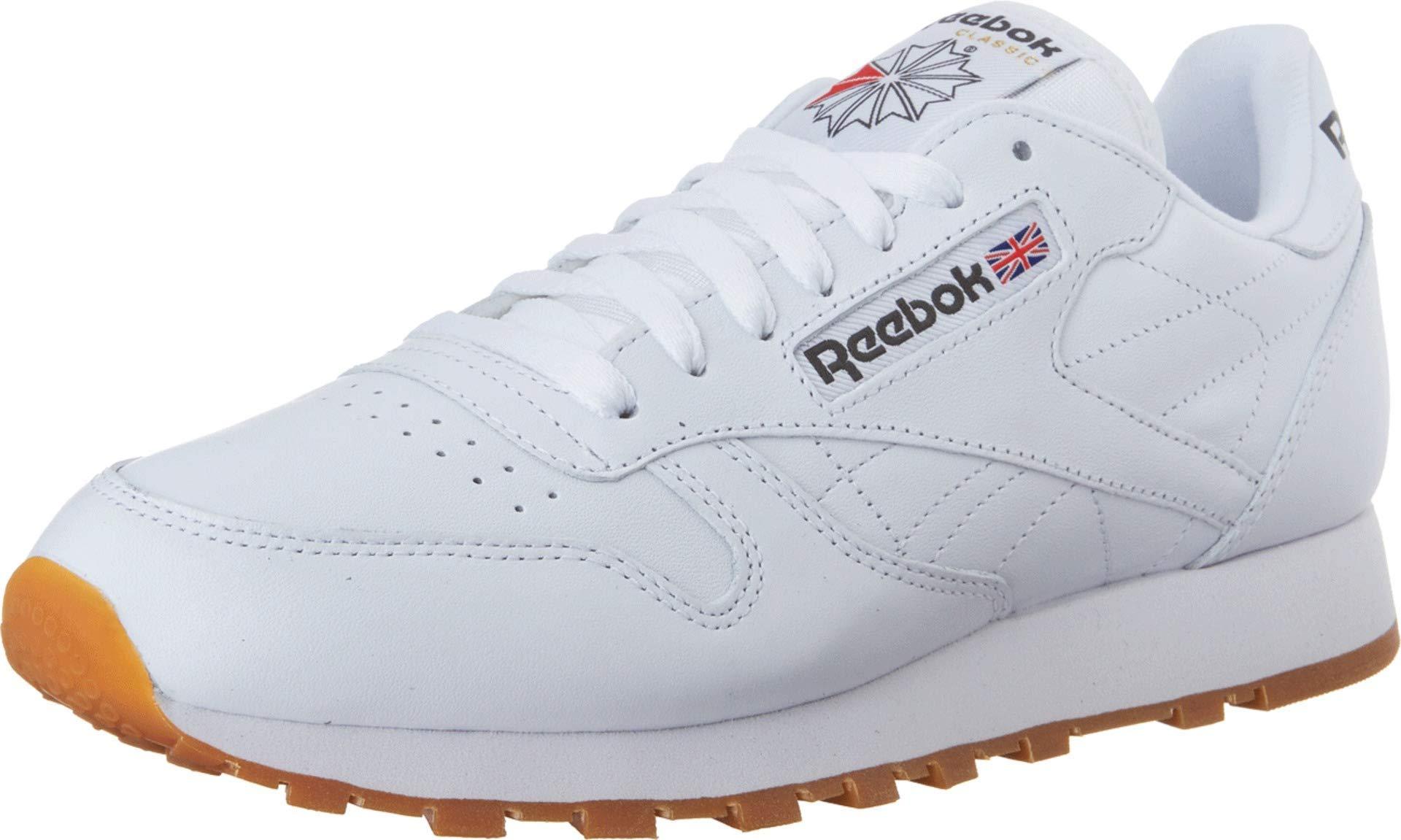 all white reebok classics men