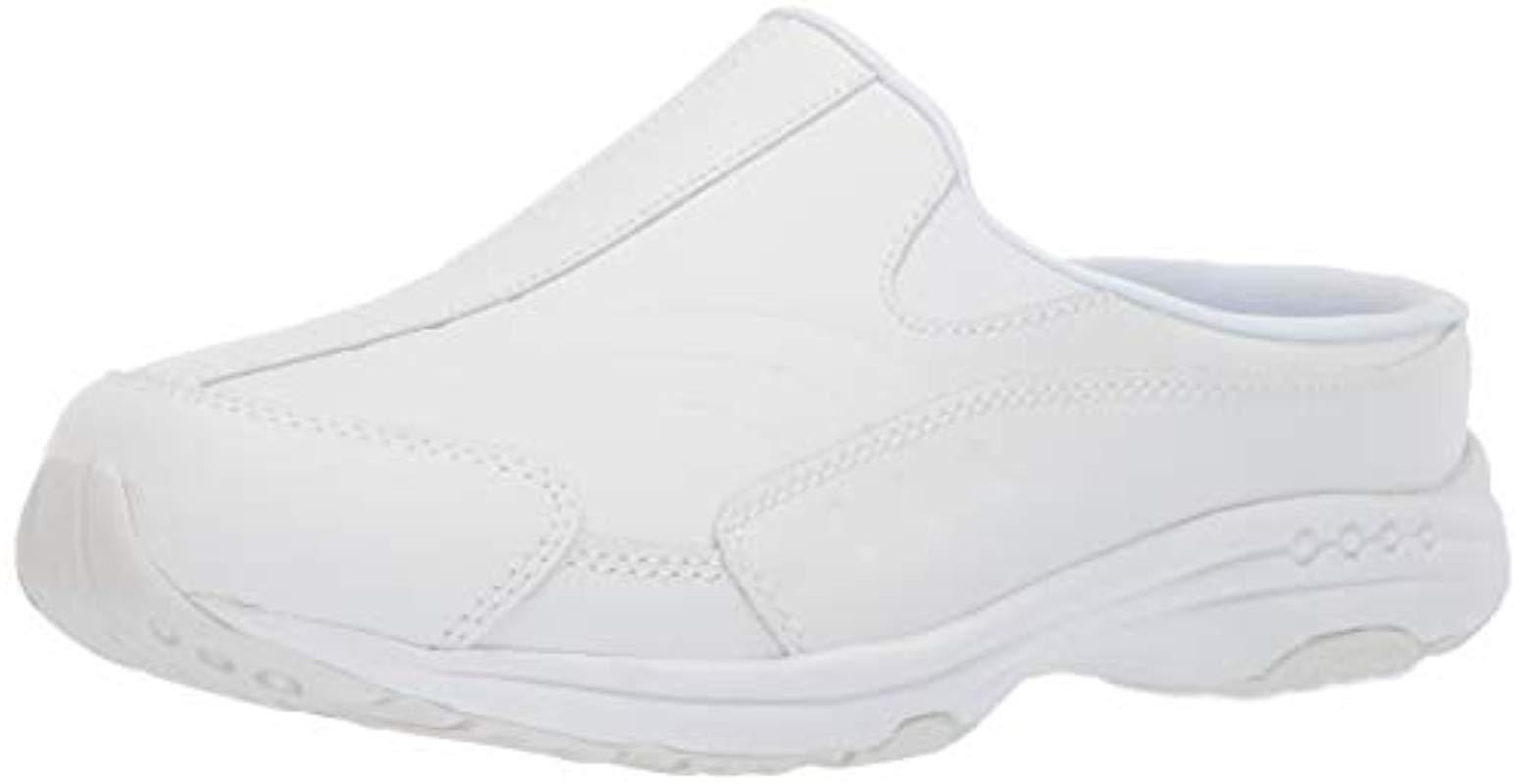 easy spirit traveltime white leather