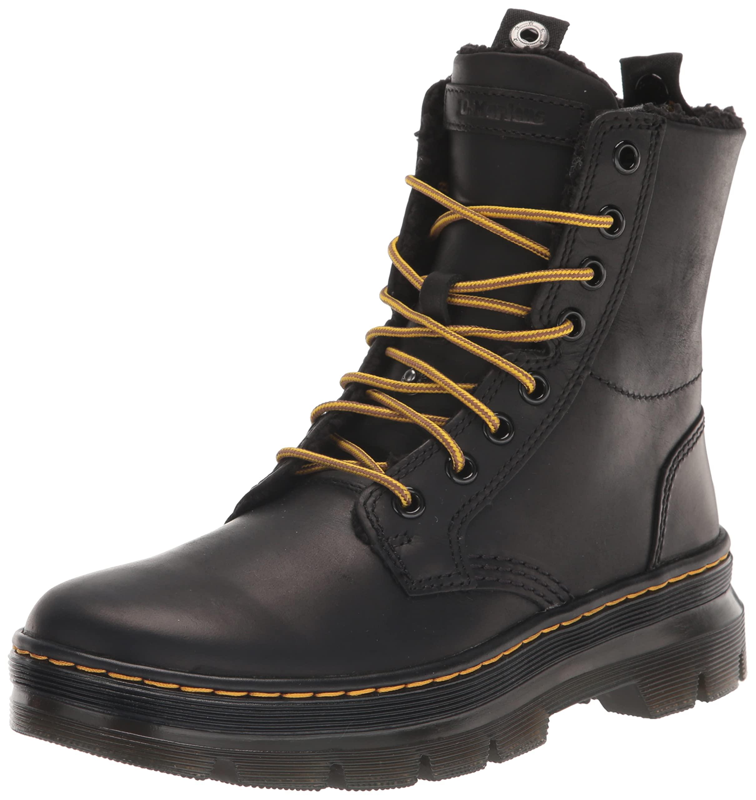 Dr. Martens Combs Fd Winter Fashion Boot in Black Lyst