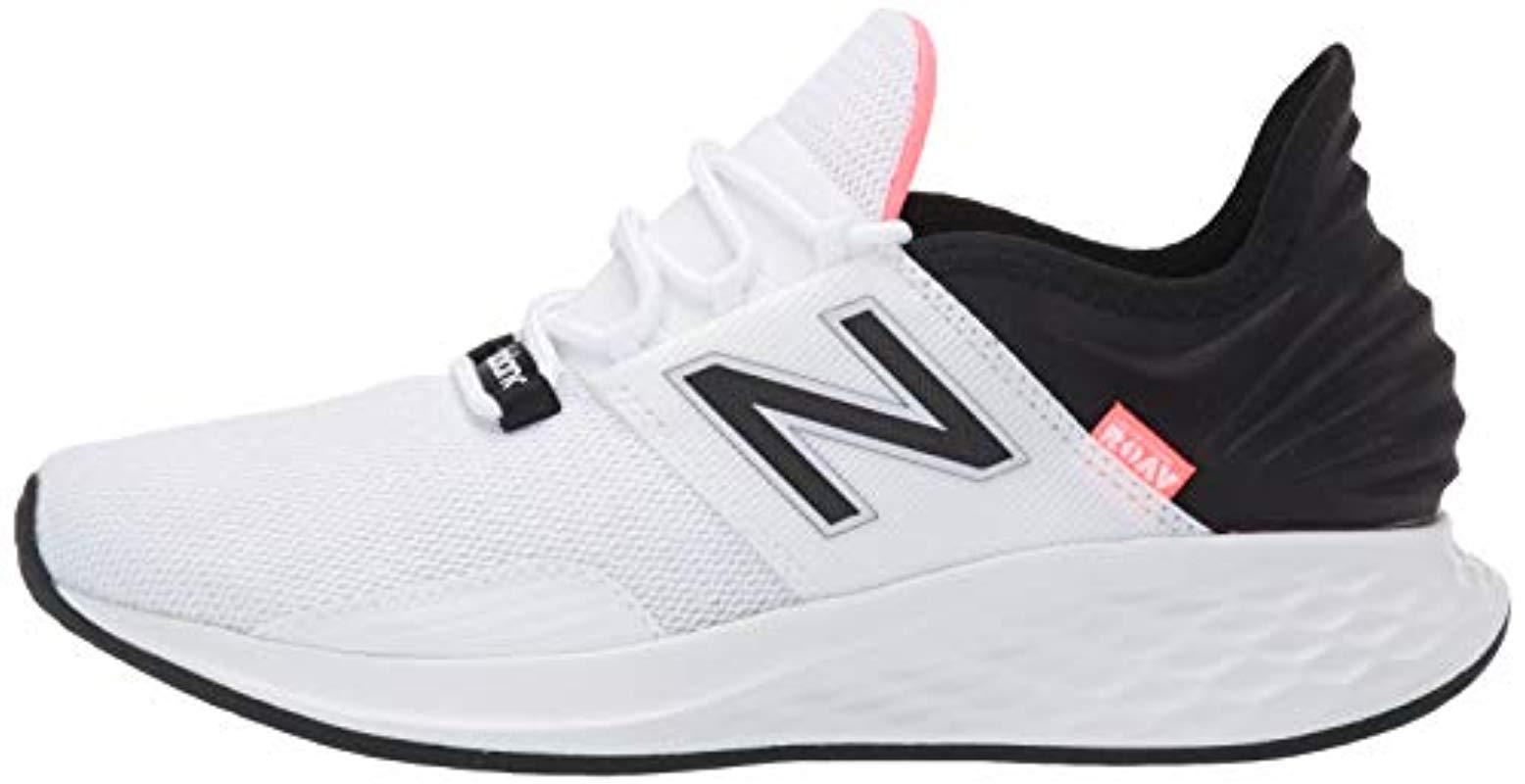 New Balance Roav V1 Fresh Foam Sneaker in White | Lyst