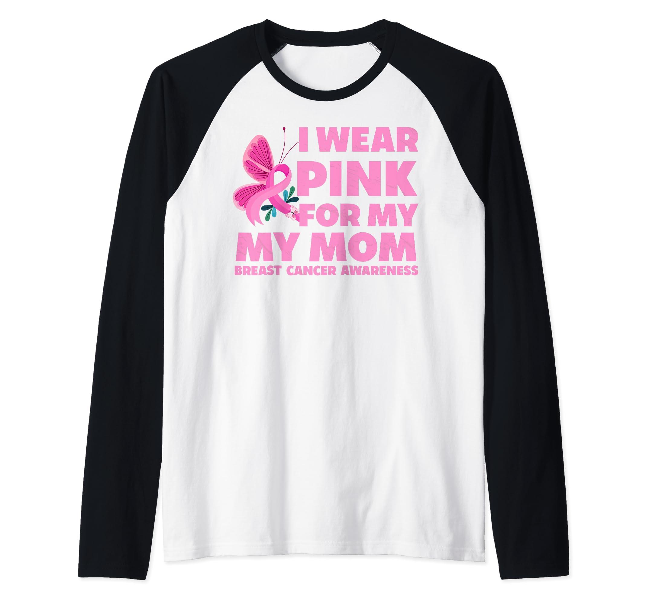 I Wear Pink For My Mother In Law Breast Cancer Awareness Tee Shirt