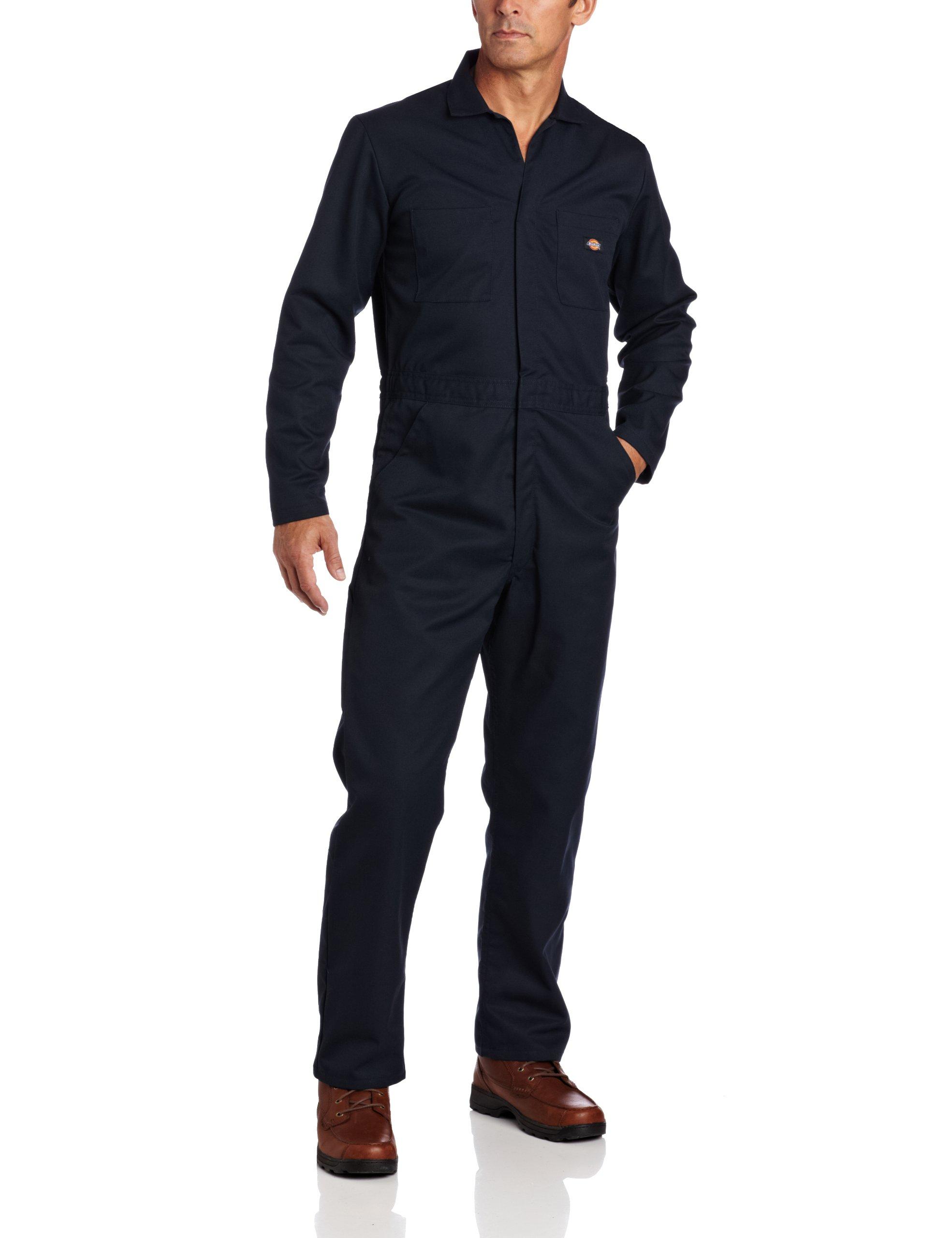 Dickies Synthetic Bigtall Long Sleeve Blended Basic Coverall in Dark