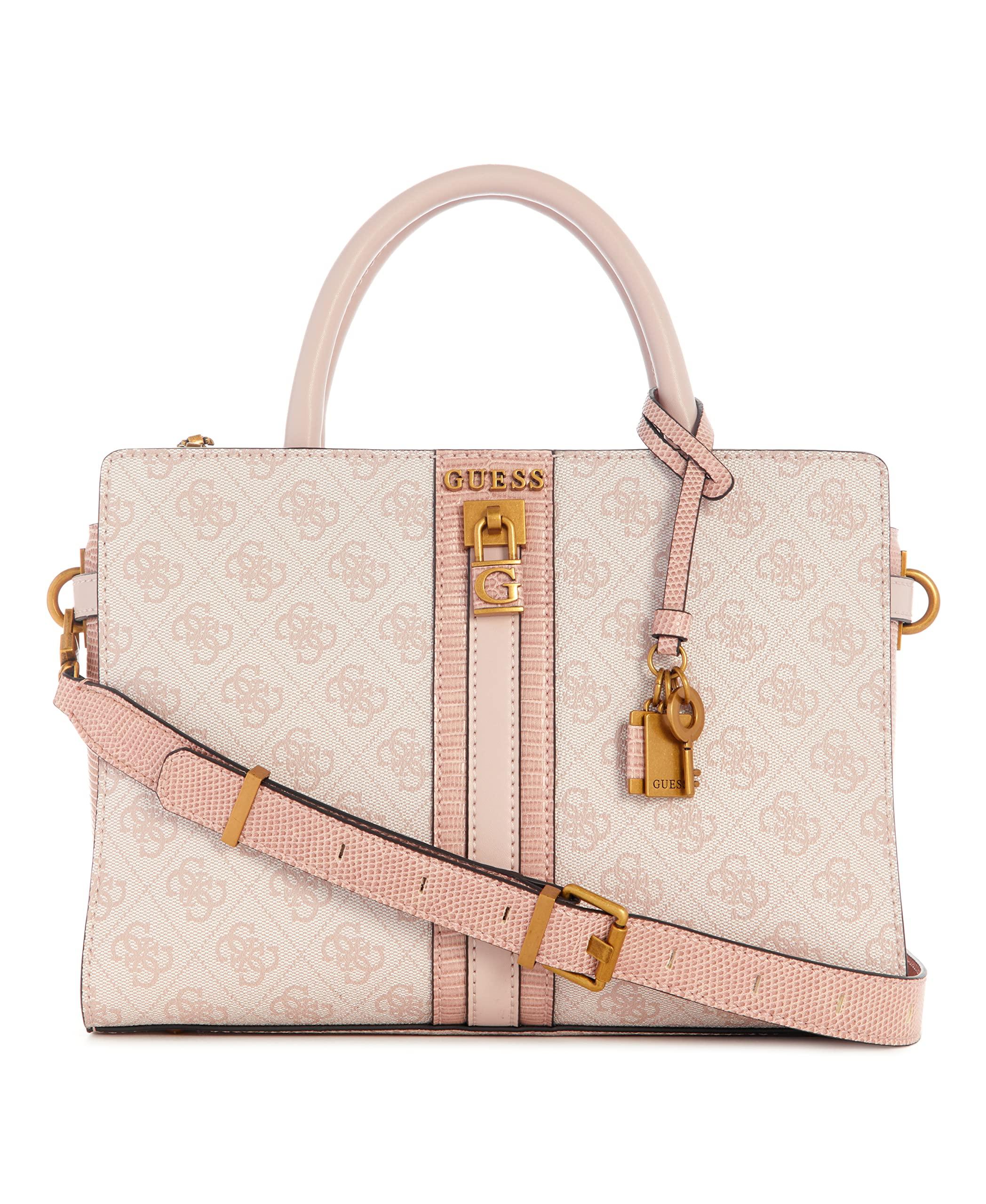 Guess Ginevra Elite Society Satchel in Pink | Lyst