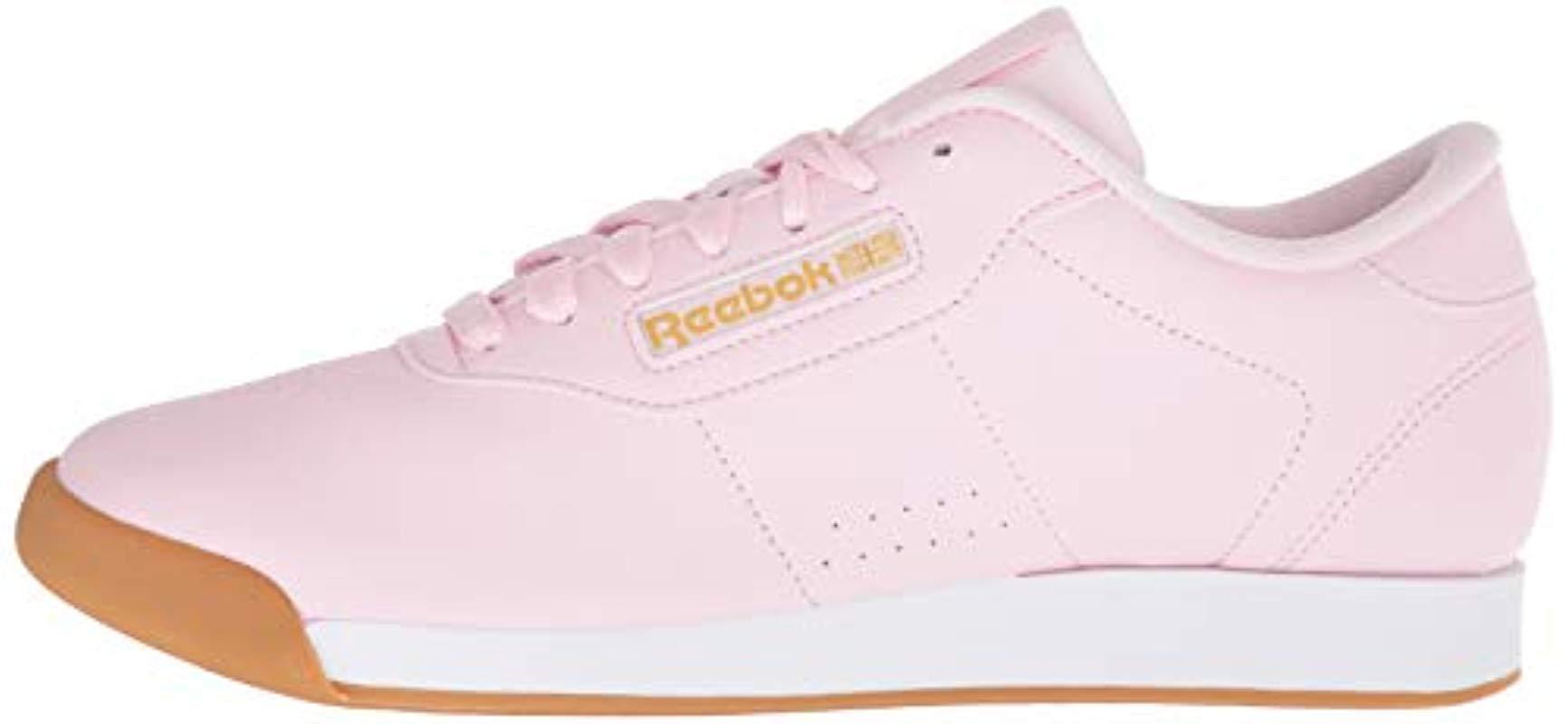 Reebok Synthetic Princess Wide Fashion Shoes,pink/white/gold Metallic,5.5 M  Us - Save 55% | Lyst