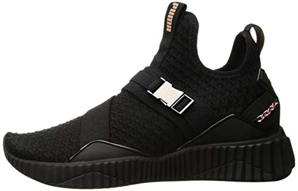 puma x selena gomez defy mid varsity sneakers