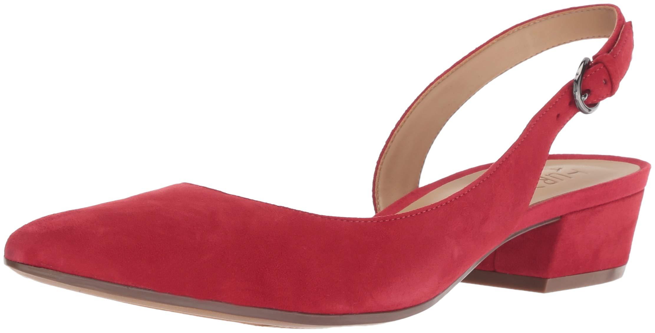 Naturalizer Womens Banks Pump in Red - Lyst