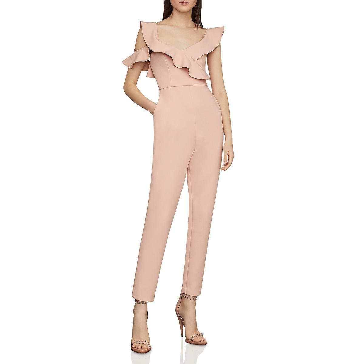 bcbg pink romper