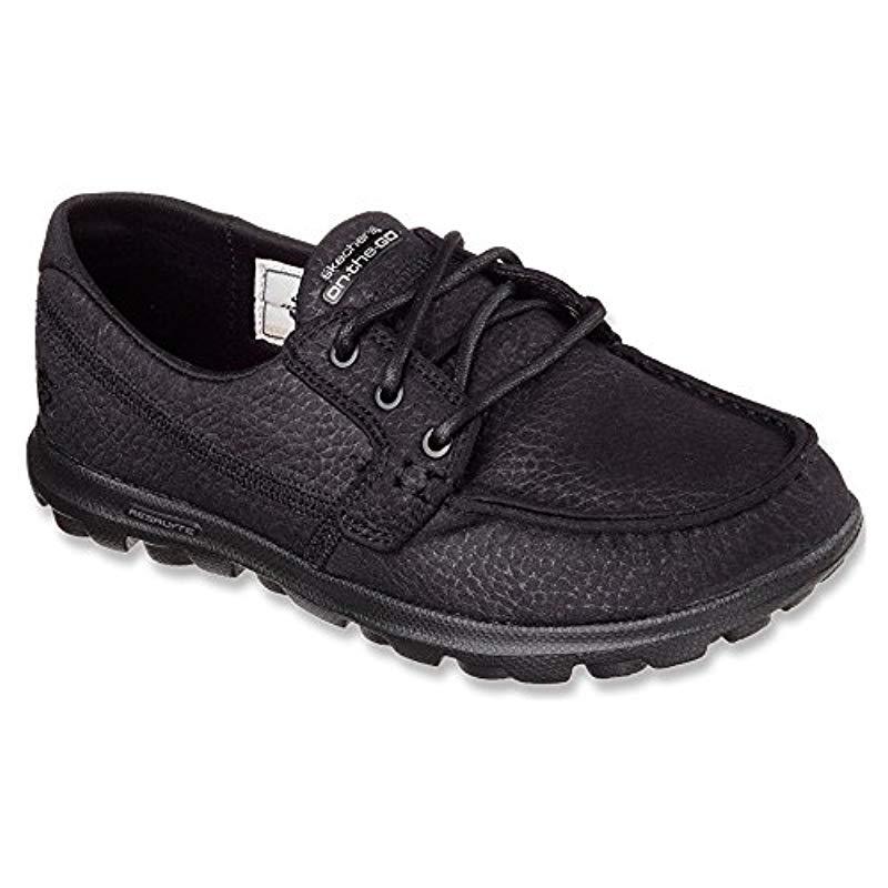skechers on the go flagship women's boat shoes